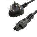 Laptop Charger Cable High Quality Power Cord Cable for Laptop Charger 1m, Black colour. 