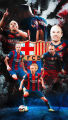 Andres Iniesta FC Barcelona Football Enthusisats Nostalgic Posters Room Posters Vinyl Paper Vintage Posters Home Room Art Painting Wall Poster. 