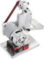 Mini Belt Sander - Multifunctional 10mm Angle Grinder - Mini Electric Belt Sander for DIY Polishing / Grinding Machine / Cutting Edges & Sharpener. 