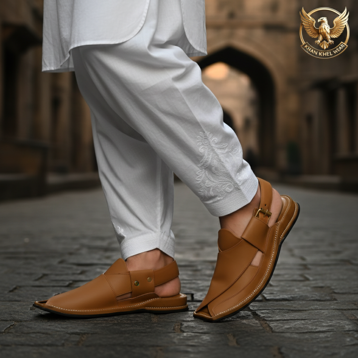 Handmade%20Peshawari%20Chappal%20for%20Men%20%E2%80%93%20Genuine%20Leather%20%E2%80%93%20Khan%20Khel%20Wear%20%E2%80%93%20Traditional%20Pakistani%20Footwear%20%7C%20Wedding%20&%20Casual%20Wear%20%7C%20Khan%20Khel%20Wear%20-%20Image%205