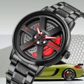 SPINNING CAR WHEEL GYRO WATCH. 
