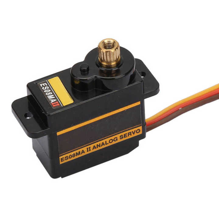 NEW Metal Gear Servo Set for EMAX ES08MA II 12g/1.8 kg/10 Seconds High Speed