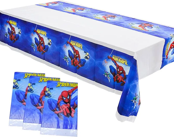 Spiderman%20Theme%20Birthday%20Table%20Cover%20For%20Birthday%20Decoration%20and%20Blue%20Simple%20Table%20Cover%20For%20Birthday%20Celebration%20-%20Image%206
