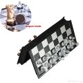 Magnetic Chess Board large/Medium/Small Size Imported Foldable chess board Easy to Carry Use Less Space. 