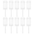 JGYBI Kitchen Plastic Round Bakery Push Up Push Pops Cake Container Pusher with Lids. 