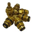 PACK OF 2 SPINDLE TAP TAP SPINDLE WATER TAP SPINDLE HAVY TAP SPINDLE WATERPROOF IN BRASS MATERIAL. 