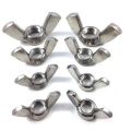 Stainless Steel SS Wing Nuts / Butterfly Nuts Size 8mm (Pack of 4pcs). 