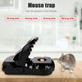 2pcs Reusable Plastic Mouse Trap Rat Mice Catching Small Rat Traps Mouse Pest Killer Mouse Snap Traps Rodent Catcher for Home. 