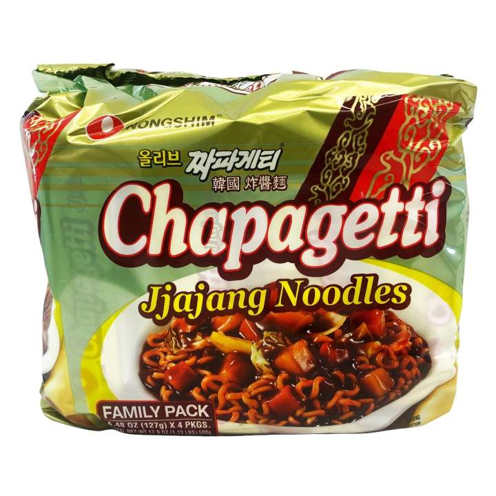 Nongshim - Chapagetti Jjajang Noodles Family Pack (5 Pack)