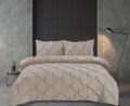 Luxury Pintuck Bed Set Included 1 Duvet cover and 2 pillow cases. 