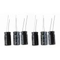 Radial Electrolytic Capacitor-6 x Electrolytic Capacitors-As Picture Shown. 