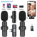 K9 Dual Wireless Microphone For Android Type C & Apple_iPhone For Live Streaming Vlogging Recording and Live Interviews Live Game Video Shooting Streaming Vlogging Type C Android, IOS Lightining K9 Dual Mic. 