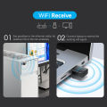 Vention USB wifi adapter 5Ghz&2.4GHz Dual-Band wifi antenna for Pc Desktop Laptop wifi to ethernet adapter wifi receive Network Card Wireless USB Adapters Wifi Dongle. 
