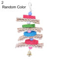 Green Home Parrot atiel Peet Pet Bird Cage Bites Climb Chewing Swing Hang Toy. 