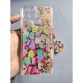 For INFINIX SMART 6 Glitter Bling With 3D Design Moving Glitter With Free Popup Socket Fancy Back Cover For Girls INFINIX SMART 6 Case. 