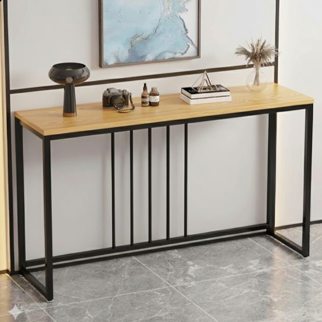 Luxury Golden Metal Console Table with Marble Design | Entryway ...