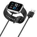 Tookss Smart Watch Charging Cable With Silicone Base PVC Watch Charger USB Cable Portable Charging Desktop Holder Compatible For Itouch Air 4 3 SE Sport 3 Explorer 3 Watch. 
