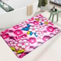 3D Flower Bathroom Rugs Non Slip Bath Mat, Quick-Drying Extra Soft Absorbent Mats. 
