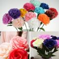 Funny DIY Crepe Paper Handmade flowers Production material paper Packing Material Thickened wrinkled paper Wrapping Paper. 