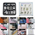 11Pcs Presser Foot Feet Set, Zig Zag, Straight Stitch Foot, Roller Foot, Snap On Sewing Machine Foot Presser Feet Set Fits for Singer, Brother, Janome Low Shank Sewing Machines. 