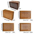 Home Use Wooden Money Box Reusable with Saving Money Goals Counter Piggy Bank Handmade Money Saving Box Helps The Habit of Saving. 