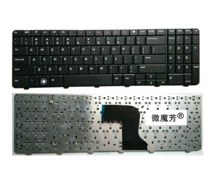 Laptop%20Notebook%20Keyboard%20For%20DE%20Inspiron%20%20N5010%20%20P/N%20%20V110525AS%20%E2%80%93%20Black%20-%20Image%203