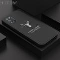 Hontinga for OPPO A92 A52 Back Cover Lucky Pattern Mobile Cover Soft Silicone Square Case. 