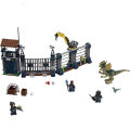 Jurassic Dinosaur Figure Blocks Dilophosaurus Outpost Attack Compatible Building Blocks Jurassic World Toys For Kids. 