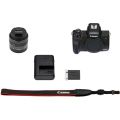 CANON EOS M50 MARK II Mirrorless DSLR Digital Camera WITH 15-45mm Lens. 