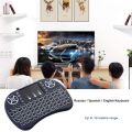 i8 2.4GHz Mini Wireless Keyboard Rechargeable 3 Color Backlit Remote Control Fly Air Mouse Touchpad Handheld For Android TV Box Set Top Box Laptop & Computer 100% Original Same as Sown in Pics. 
