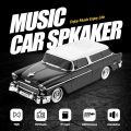 BT Car Bluetooth Speaker Metal Design| WS-1955 Music Car Speaker | WSTAR ,10W Output Volume | with FM Radio, USB & AUX | Mini Wireless Speaker with HD Sound for Home, Office, and Travel | best Design. 