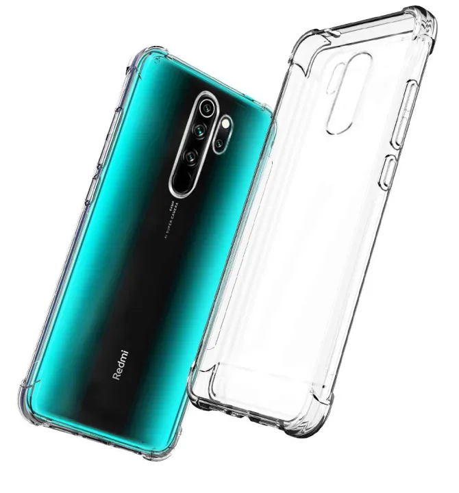 Xiaomi%20Redmi%20Note%208%20Pro%20Shockproof%20Armor%20Case%20Transparent%20Slim%20TPU%20Back%20Cover%20-%20Image%202