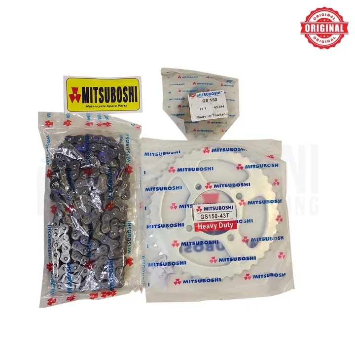 Mitsuboshi%20GS%20150%20Complete%20Chain%20Sprocket%20Kit%20(Made%20in%20thailand)%20-%20Image%206