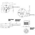 3 Pcs Ze-208S E89885 3 Speed 4 Wire Pull Chain Switch Ceiling Fan  Switch Replacement Part,B. 