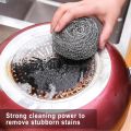 Pack of 1/2/3/6 Stainless Steel Dish Washing Sponge – Kochi – Wool - Joona – Scrub - Bartan Dhony Wali Kochi - SPONGE SINK CLEANER STAINLESS STEEL WOOL. 