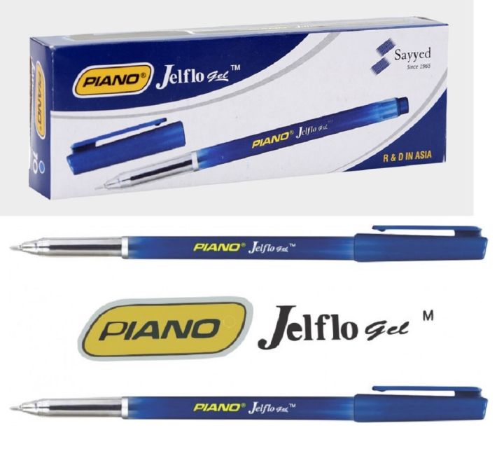 Piano%20Ball%20Pen,%20black%20and%20blue%20and%20red%20%20Jelflo%20Jel%20Pen,%20Pack%20of%2010%20Pcs%20-%20Image%202