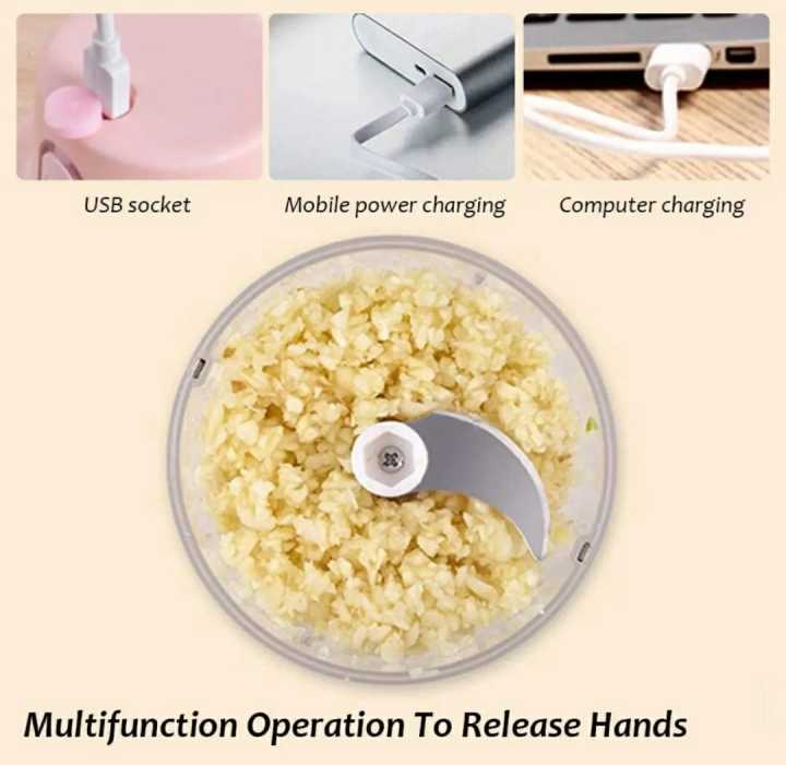 Wireless%20Food%20Chopper,Intelligent%20Electric%20Garlic%20Machine,USB%20Rechargeable%20Household%20Ginger%20Vegetable%20Crusher%20Cutter%20Food%20Mixer%20Processor%20-%20Image%202