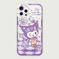 Cinnamon kuroll Kuromi soft silicone case for iPhone 15 14 Pro Max 13 12 11 pro mini XR Xs x 8 7 6 6s Plus se 2020 clear back cover. 