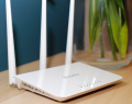 Tenda Wireless N300 Easy Setup Router (F3) 3 Antenna with Bandwidth Controller Heavy Duty. 