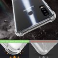 Samsung Galaxy A20s Anti Shock Drop Resistance Transparent TPU Case Soft Silicone Back Cover. 