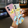 Chenyyka Case For Huawei P30 P30 Pro P30 Lite Case Cartoon Cute Monsters Pattern Luxury Plating Phone Case Square Edge Pattern Silicone Shockproof Cases Full Lens Cover Camera Protection Softcase. 