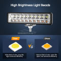 Car Work Light White and Yellow Color Flood Light 6500K Work Light Fog Lamp Driving Lamp Spot Light Work Lamp Spot Beam Spotlight Headlight for Off Road SUV Car Boat Truck Motorcycle Construction. 