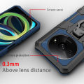 Vantime for Xiaomi Redmi A3 A3X Phone Back Belt Clip Case Kickstand Cover. 