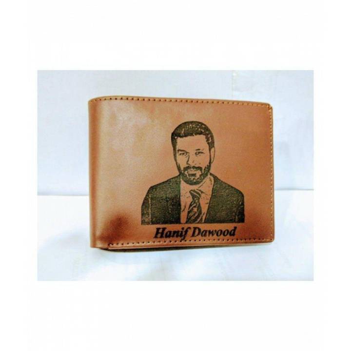 Engrave Your Picture Wallet & print Your Name & Number etc