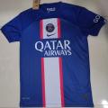 messi psg foot ball embroidery shirt for adult a. 