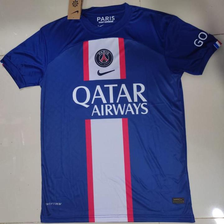 messi psg foot ball embroidery shirt for adult a