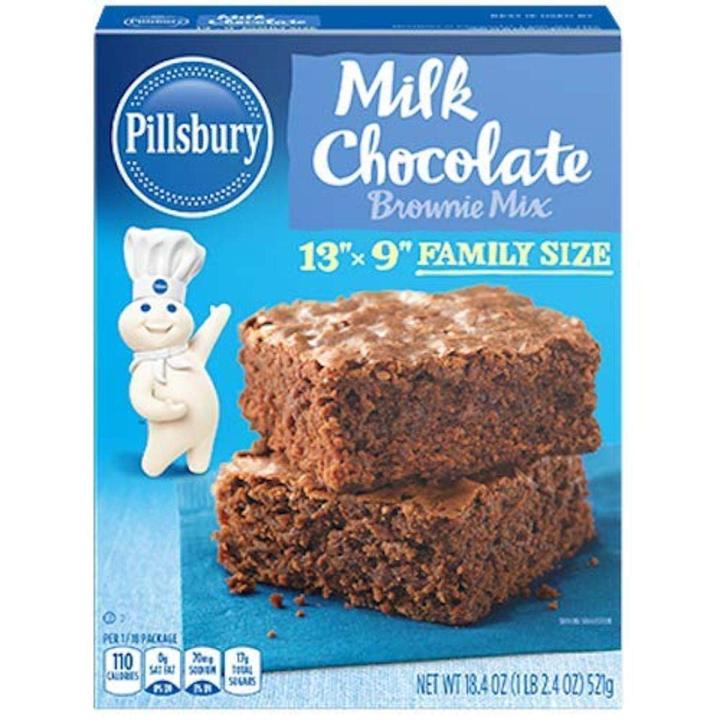 BROWNIE |Pillsbury Family Size Milk Chocolate Brownie Mix |18.4-OZ | 521GRAM