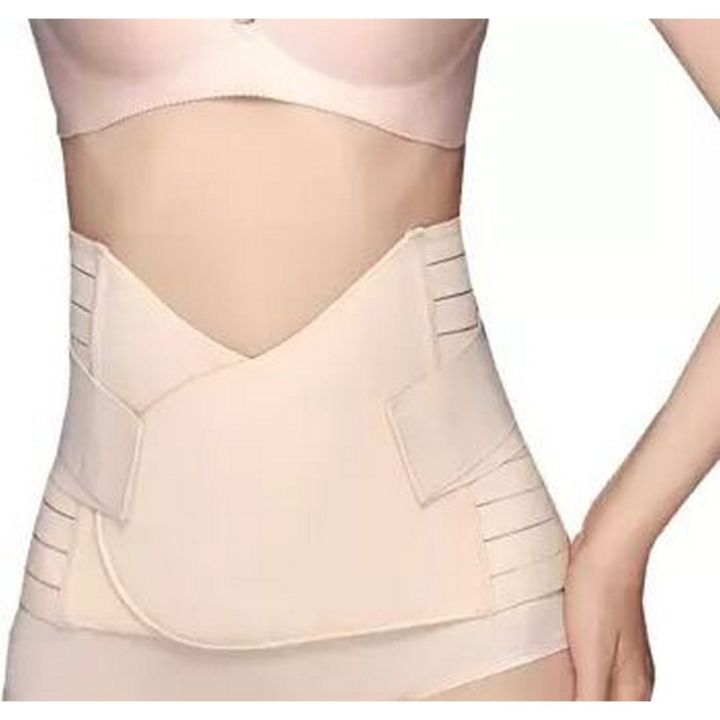 Maternity Slimming Belt Weight Loss Super Slim Body Shapewear Waist Trainer Corset Spandex Underbust Waist Shaper Free for Weight Loss & Postpartum Recovery Belt Best for under 37 waist size