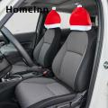 HomeInn Christmas Car Headrest Cover Auto Beautification Triangle Shape Elastic Christmas Car Decoration. 