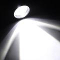 Mini Rechargeable LED Torch Light – Portable Zoomable Emergency Pocket Flashlight - Super Bright COB Flash light for Camping Household Workshop – 3 Lighting Modes - Micro USB Charging wire. 